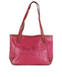 Carriage Tote, &pound;160, Handbags, Pink, Leather, Front view